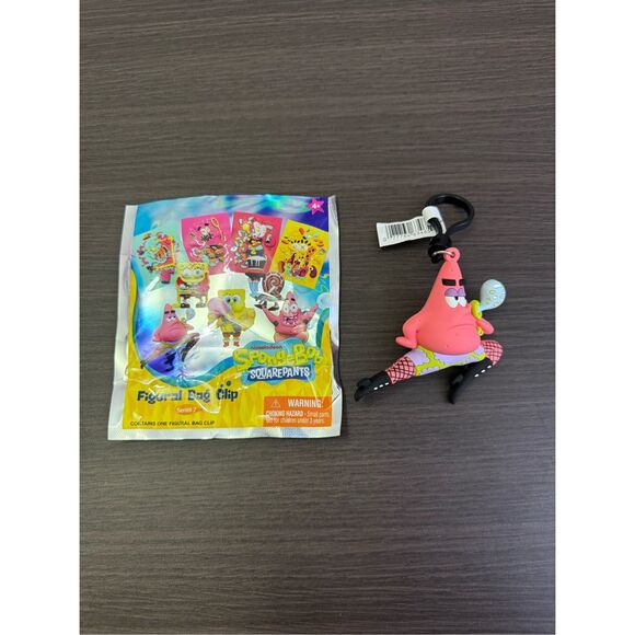 SpongeBob Squarepants Series 7 Bag Clip Keychain - Patrick - Picture 1 of 2